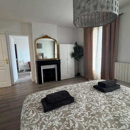 公寓 Baroque Chic - 10 Min From Paris, Access To 诺瓦西勒塞克